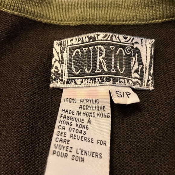Vintage Curio brown/olive sweater set - Picture 8 of 11